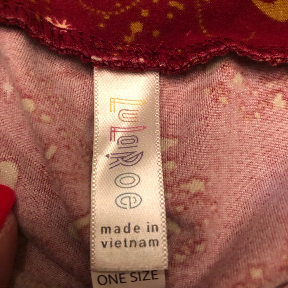 Lularoe one size butterfly leggings